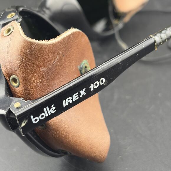 Retro 80s VTG Bolle Design FRC Round Glacier Sunglasses Nylon Frame / See Pic - Picture 9 of 12